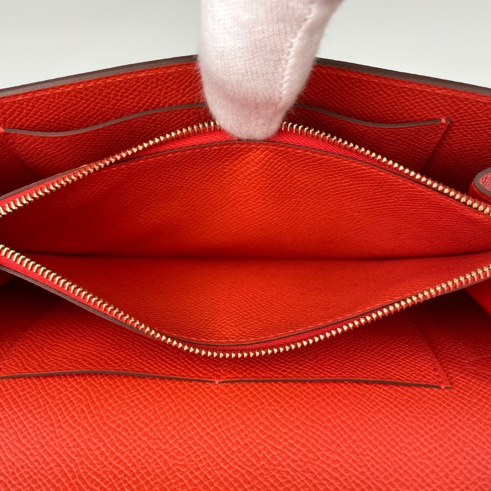 Hermes Kelly To Go 2-Way Shoulder Bag and Long Wallet, Veau Epsom Capucines K... - Picture 6 of 7